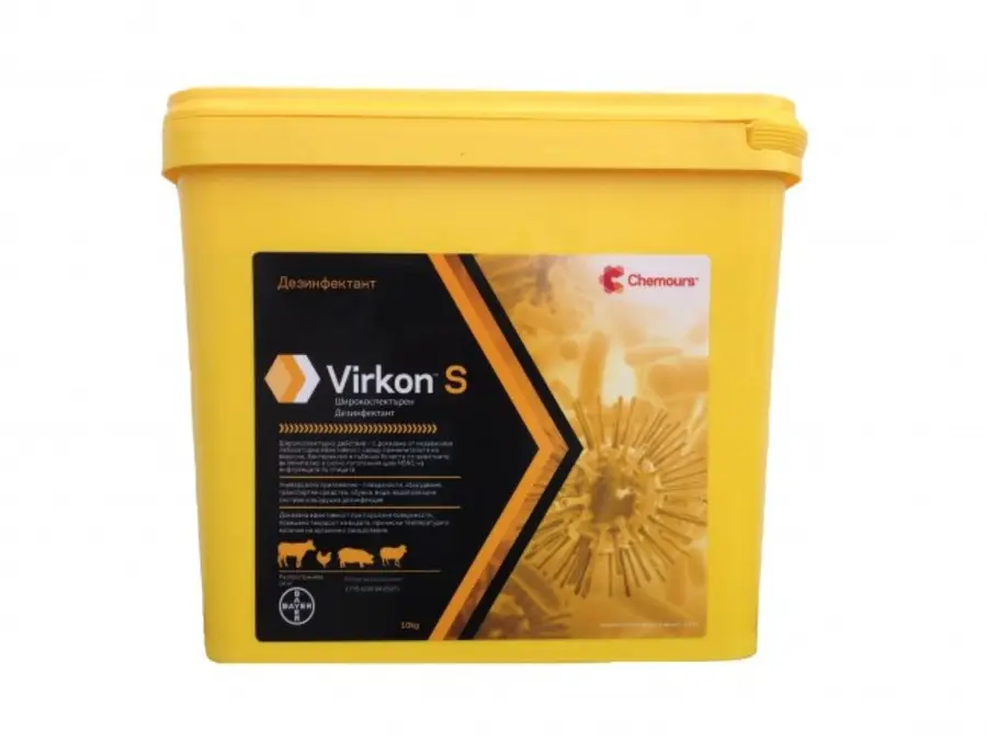 VIRKON S / ВИРКОН С дезинфектнат, 10КГ 