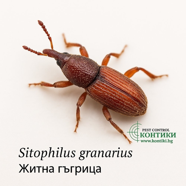 Житна гъгрица Sitophilus granarius