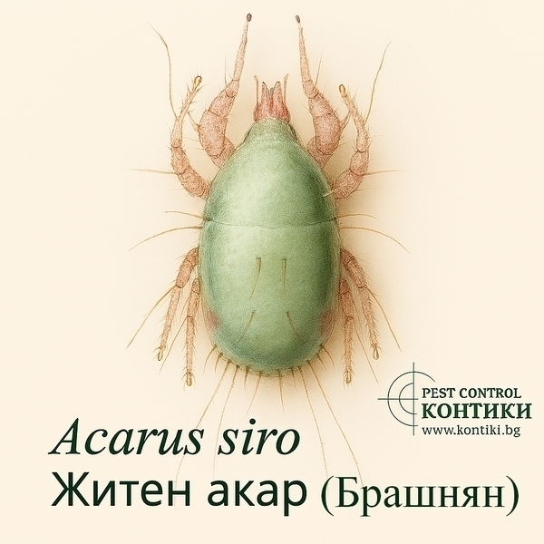 Брашнян акар Acarus siro