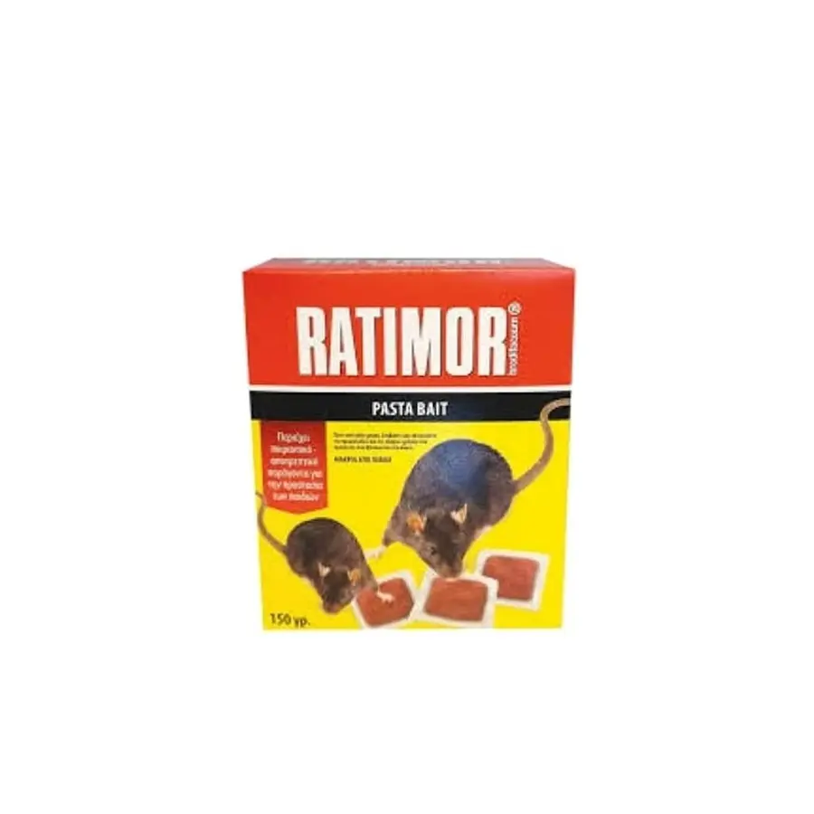 Ратимор паста 150 г – отрова за мишки и плъхове паста примамка