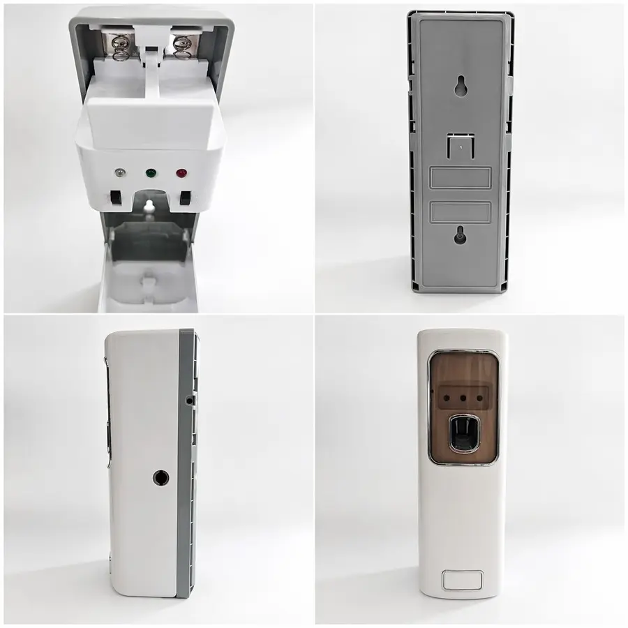 Външен дизайн на ZZ Coopermatic диспенсър за контрол на летящи насекоми