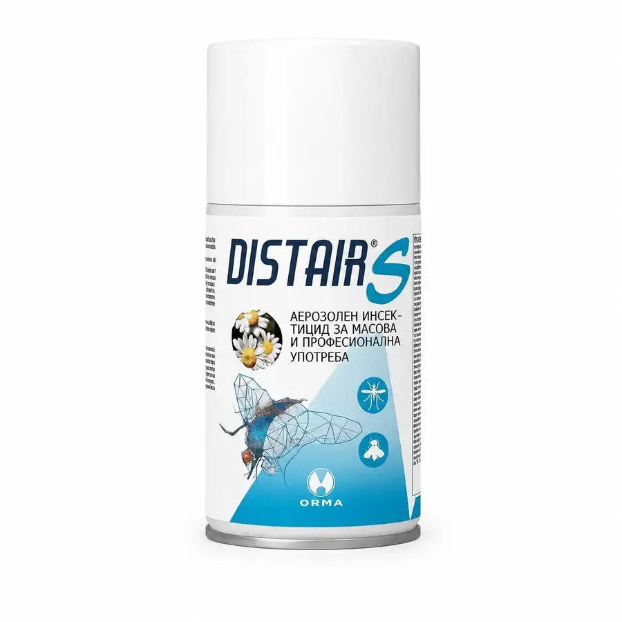 Спрей DISTAIR S Control 250 мл за автоматичен диспенсър против мухи, комари и летящи насекоми