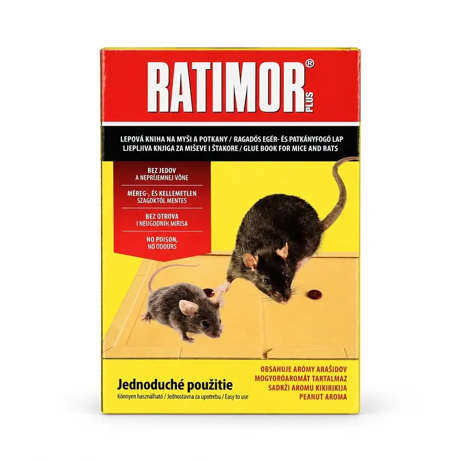 Ratimor Plus леплив капан за мишки и плъхове – опаковка