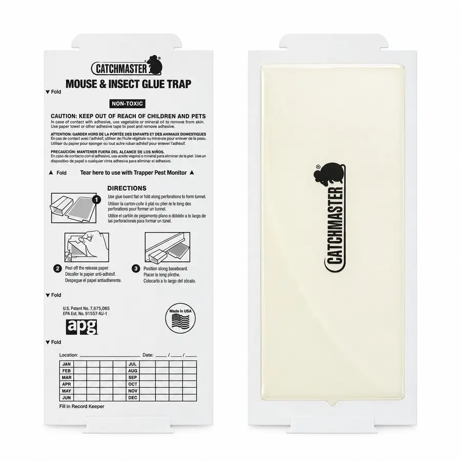 Catchmaster 72TC леплива плоскост за мишки – лепяща страна и инструкции