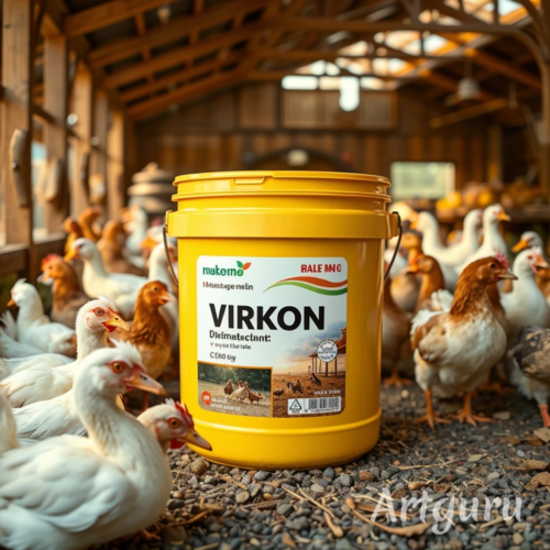 Virkon S за защита на птиците – Дезинфекция срещу болести в птицеферми, пилчарници и патарници