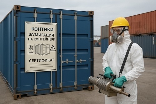 Фумигация на празни контейнери – Варна, Добрич, Шумен, Силистра