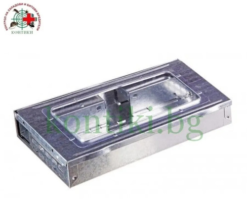 Капан за мишки „МУЛТИПЛА“ – хуманен, без отрова, метален живоловен капан за мишки