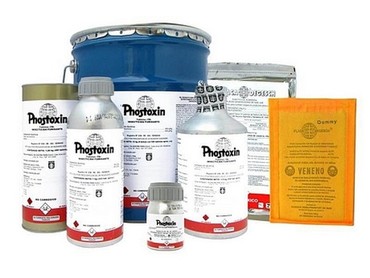 Препарати за фумигация с фосфин Phostoxin за обеззаразяване на зърно и складове