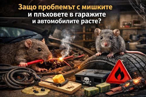 Как да се отървем от мишки и плъхове в гаража, автомобила и дома – ръководство от КОНТИКИ