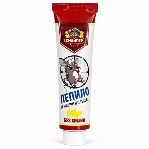 Лепило за мишки и плъхове Снайпер 150 г – силно лепило за гризачи без химия