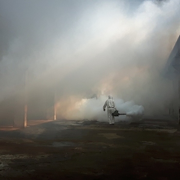 Дезинсекция на силози и складове с професионално оборудване