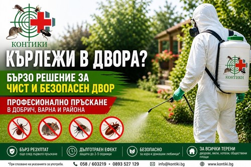 Кърлежи в двора – опасни ли са и как да ги унищожите бързо в Добрич и Варна (пръскане и ефективни препарати